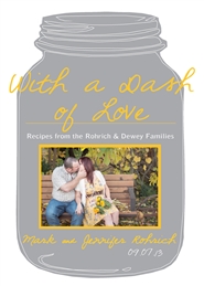 With a Dash of Love: Recipes from the Rohrich & Dewey Families cover image