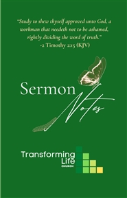 TLC Sermon Study Journal cover image