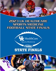 2023 KHSAA Football State Finals Program cover image