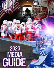 New York Patriots 2023 Media Guide & Yearbook cover image