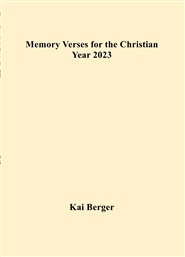 Memory Verses for the Christian Year 2023 cover image