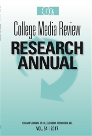 College Media Review Research Annual 2017 cover image
