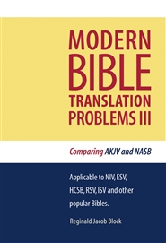 MODERN BIBLE TRANSLATION PROBLEMS III cover image