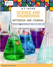 At-home Science and Engineering Notebook and Journal cover image