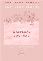 Flamingo Recover Workbook Journal cover image