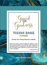 Graced for Greatness Vision Book Planner cover image