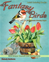 Fantasy Birds Grayscale Ad ... cover image