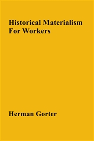 Historical Materialism For Workers cover image