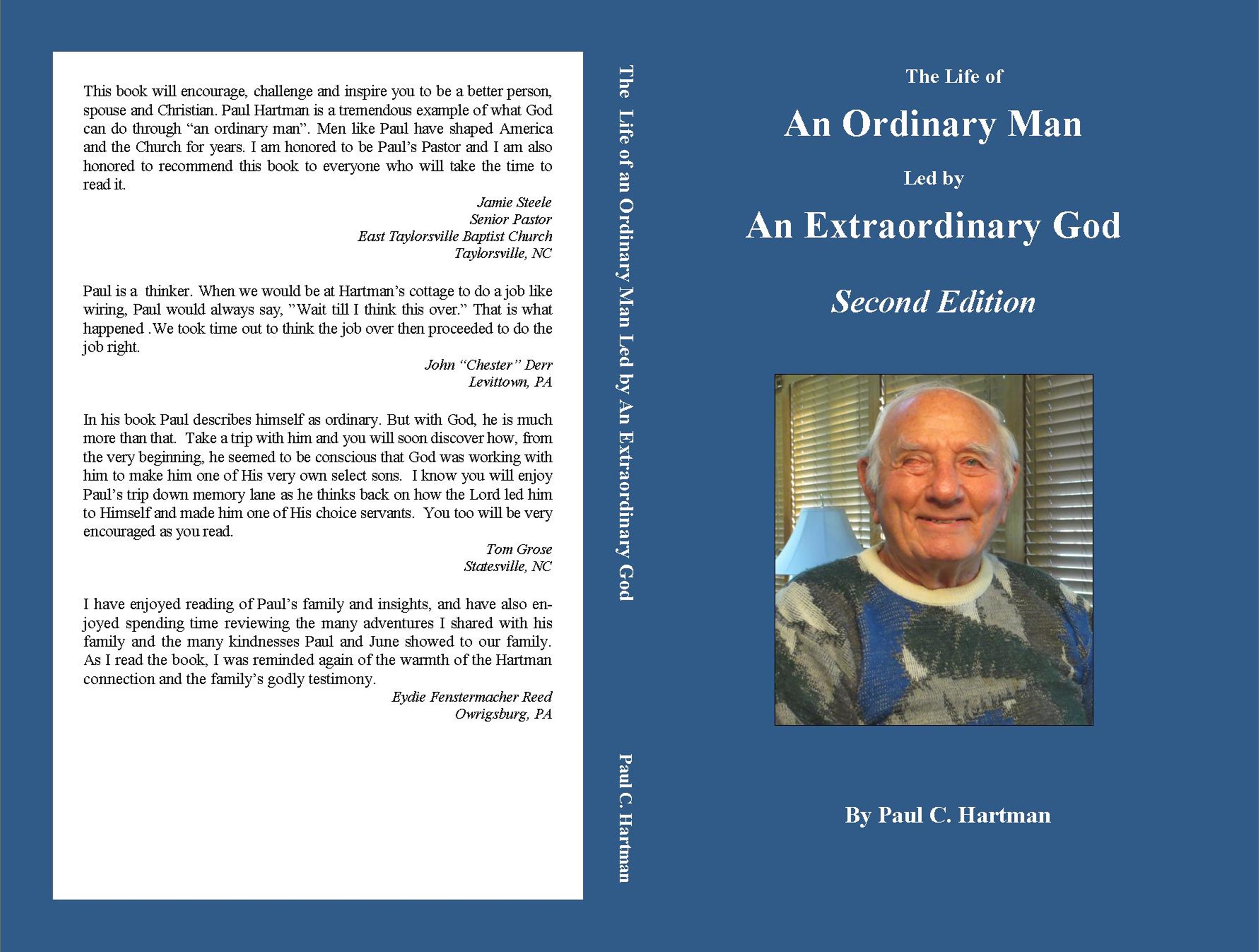 An Ordinary Man Led by An Extraordinary God - Second Edition cover image