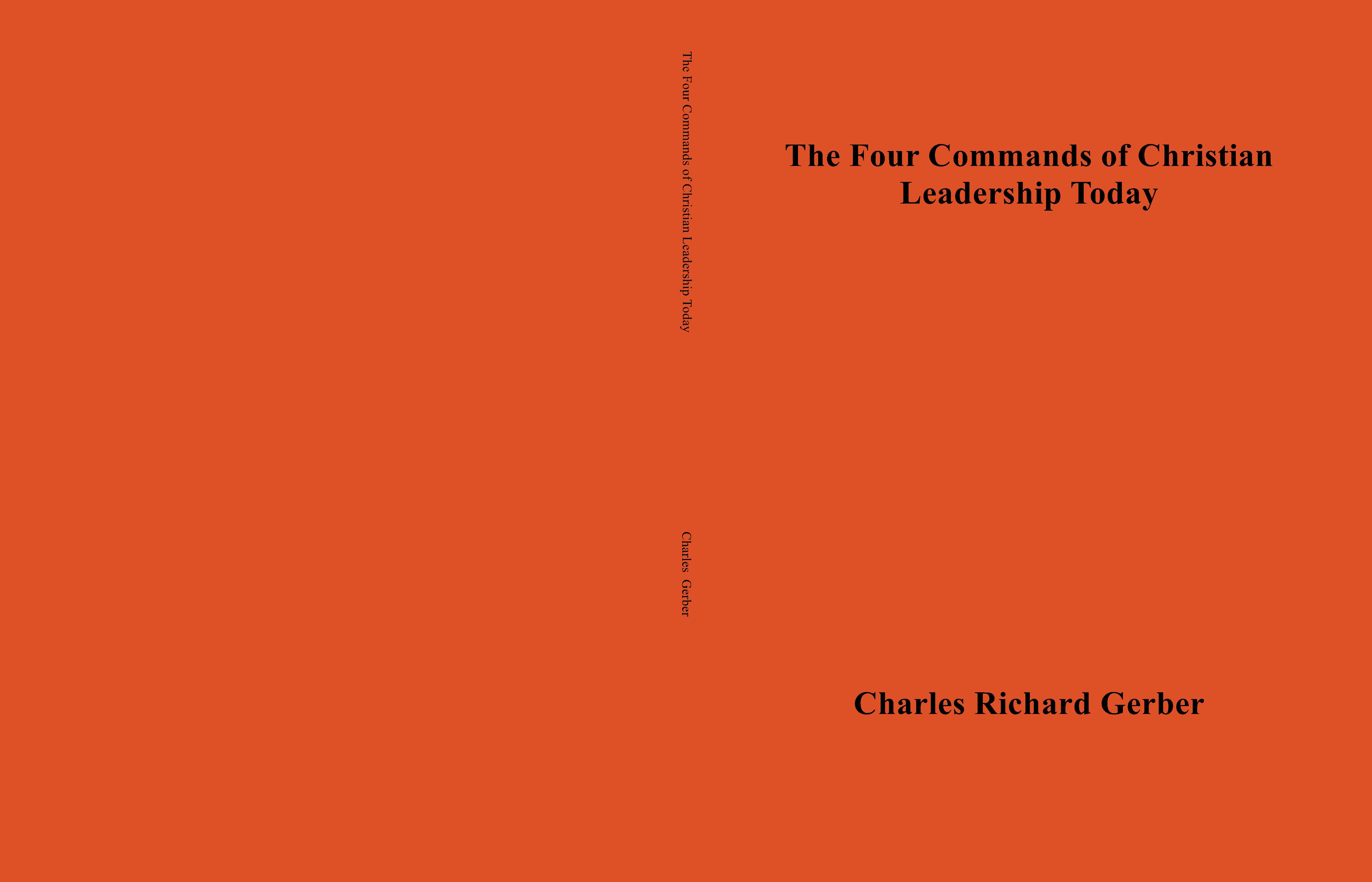 The Four Commands of Christian Leadership Today cover image