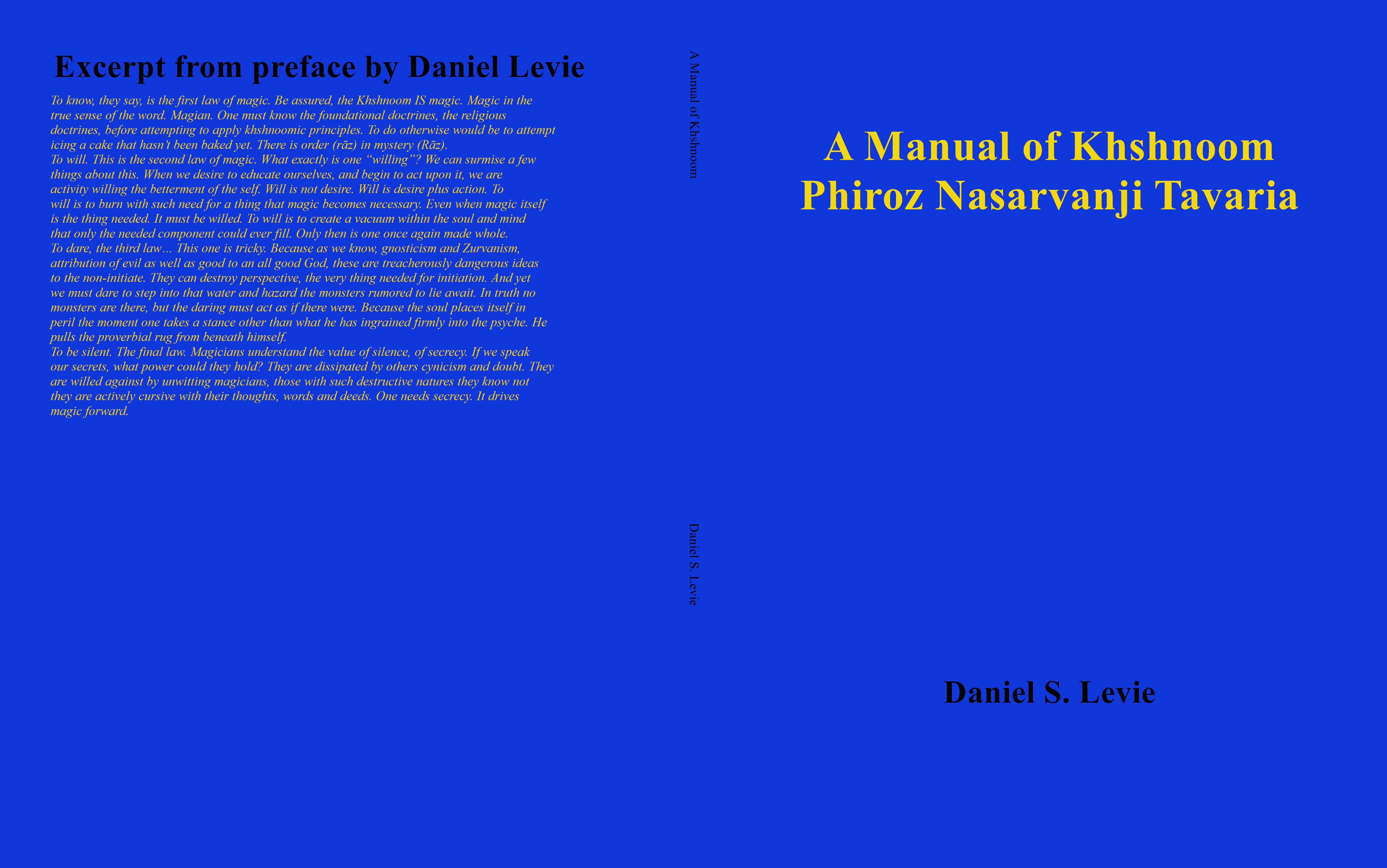 A Manual of Khshnoom cover image