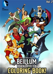 Beillum & The Talented Ten: Coloring Book (Vol. 2) cover image