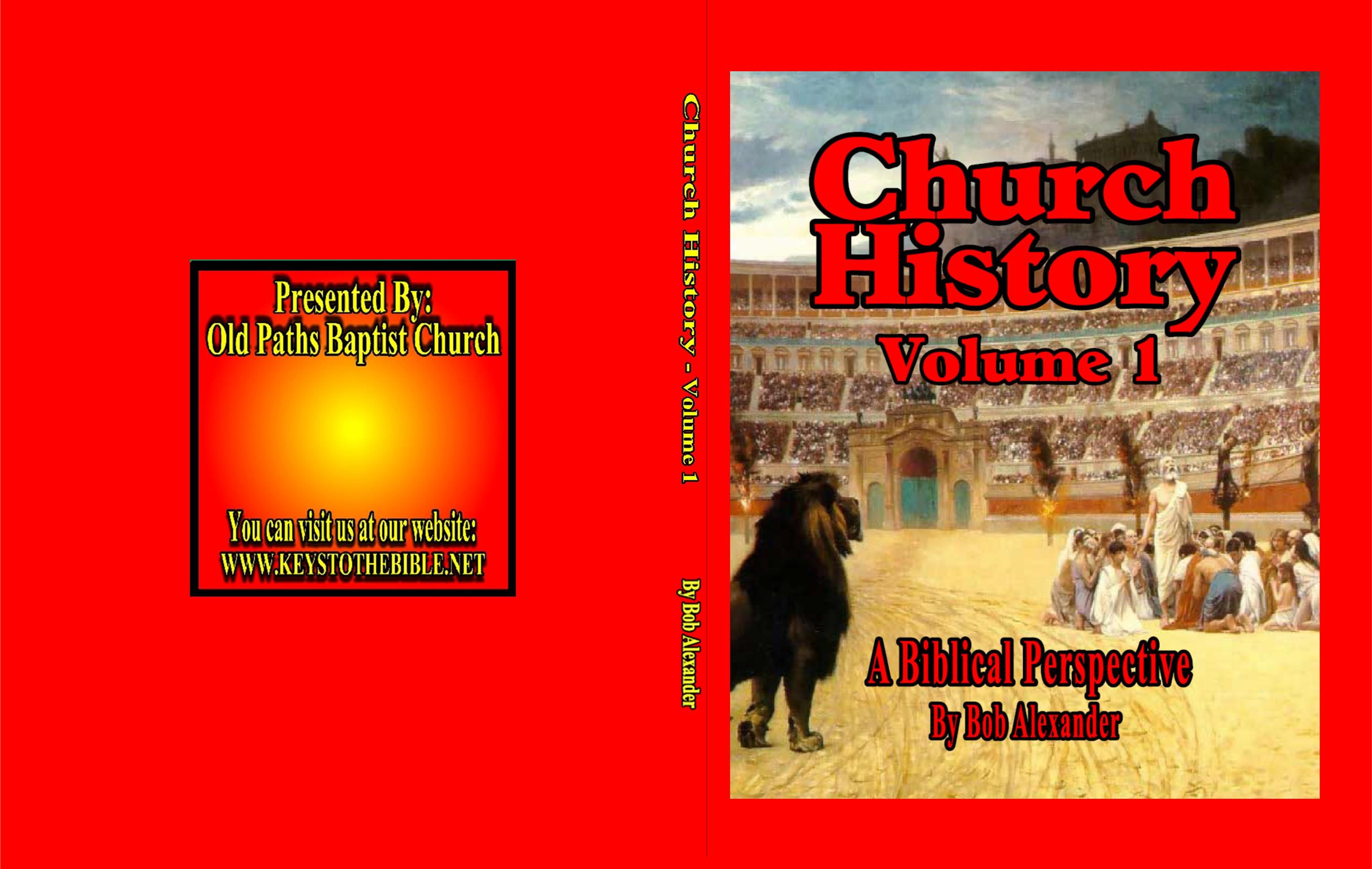 Church History - Volume 1 cover image