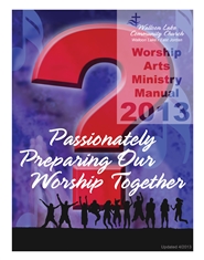 WLCC Worship Arts Team Manual - 2013 cover image