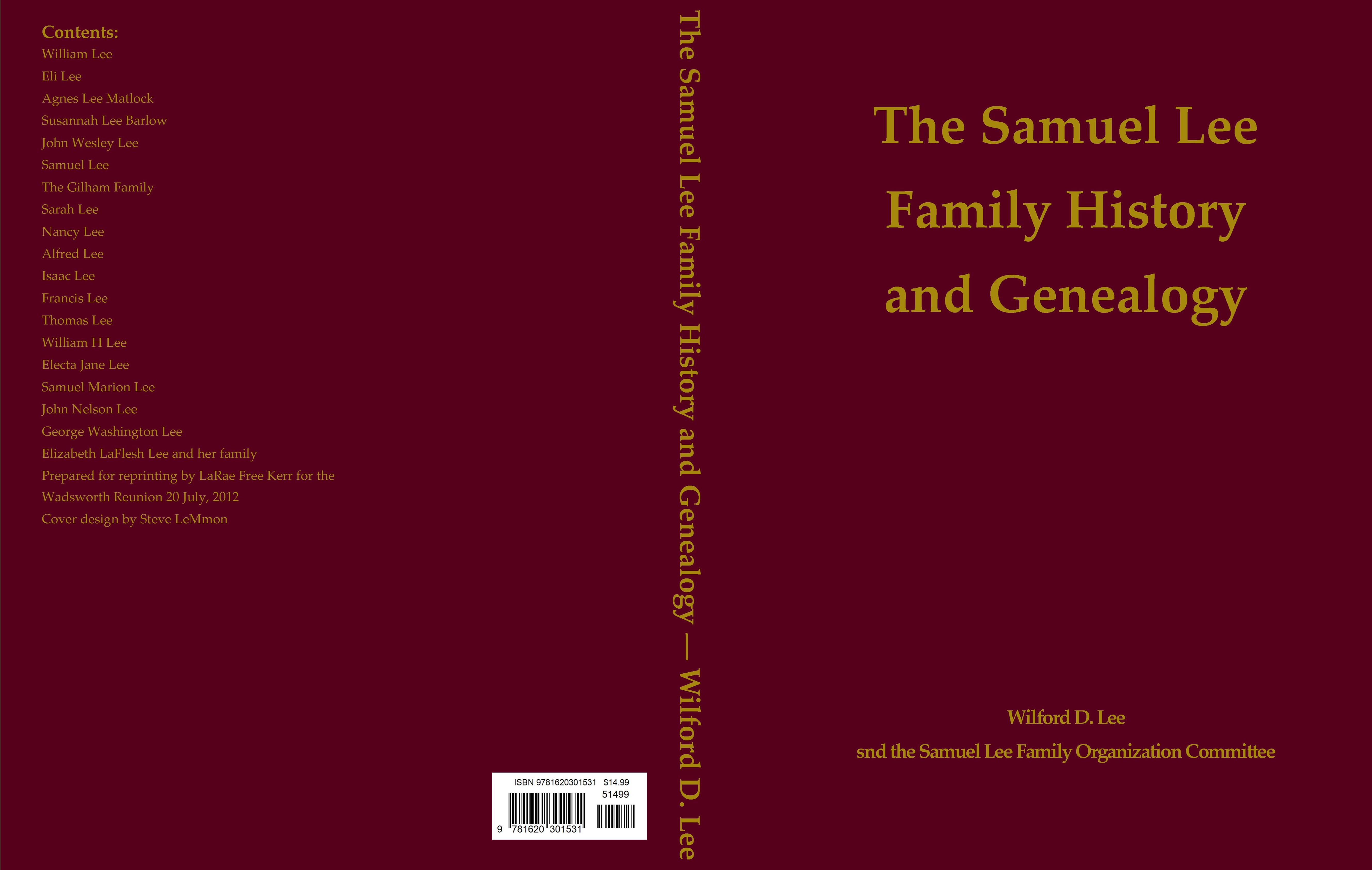 The Samuel Lee Family History and Genealogy cover image