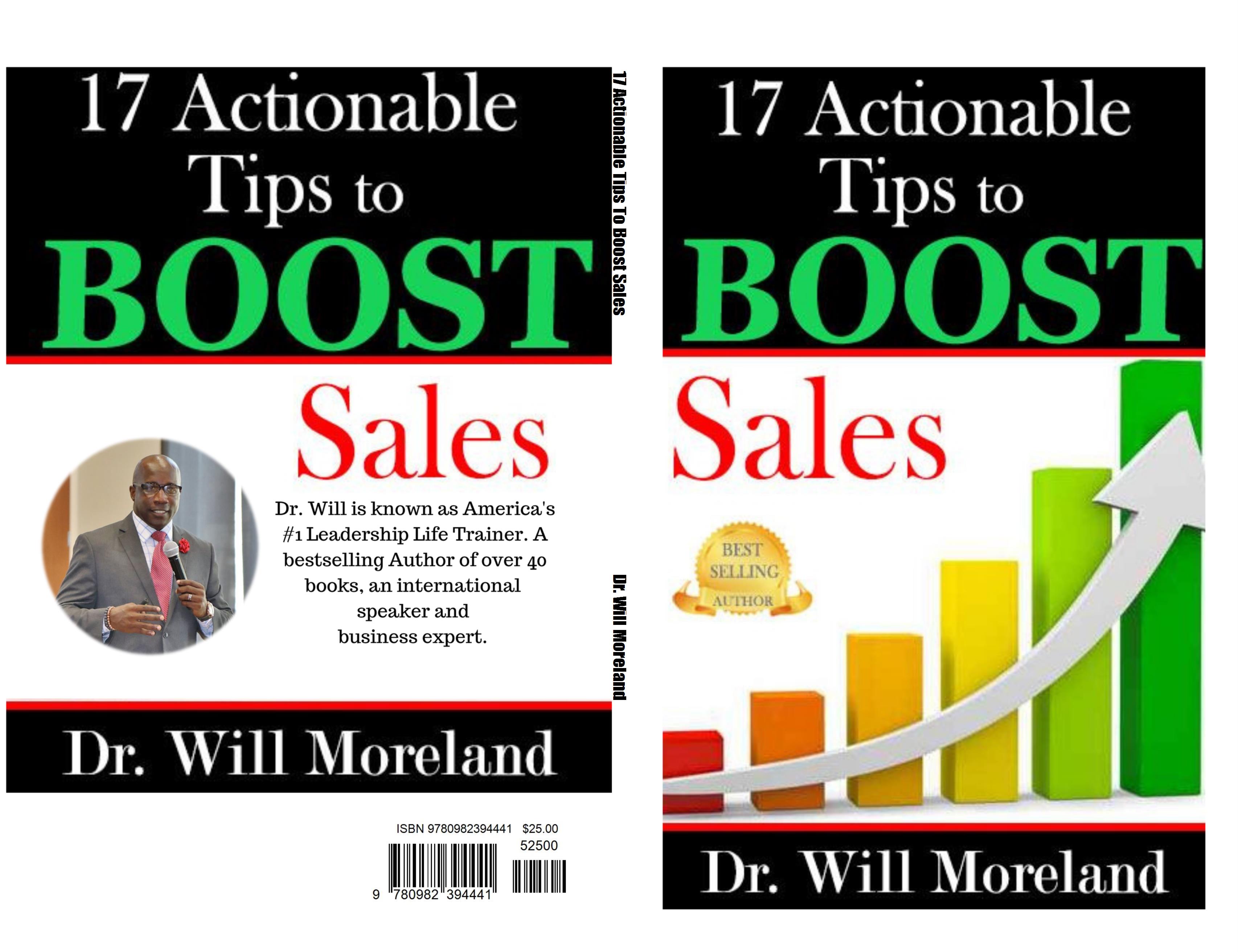 17 Actionable Tips Boost Sales  cover image