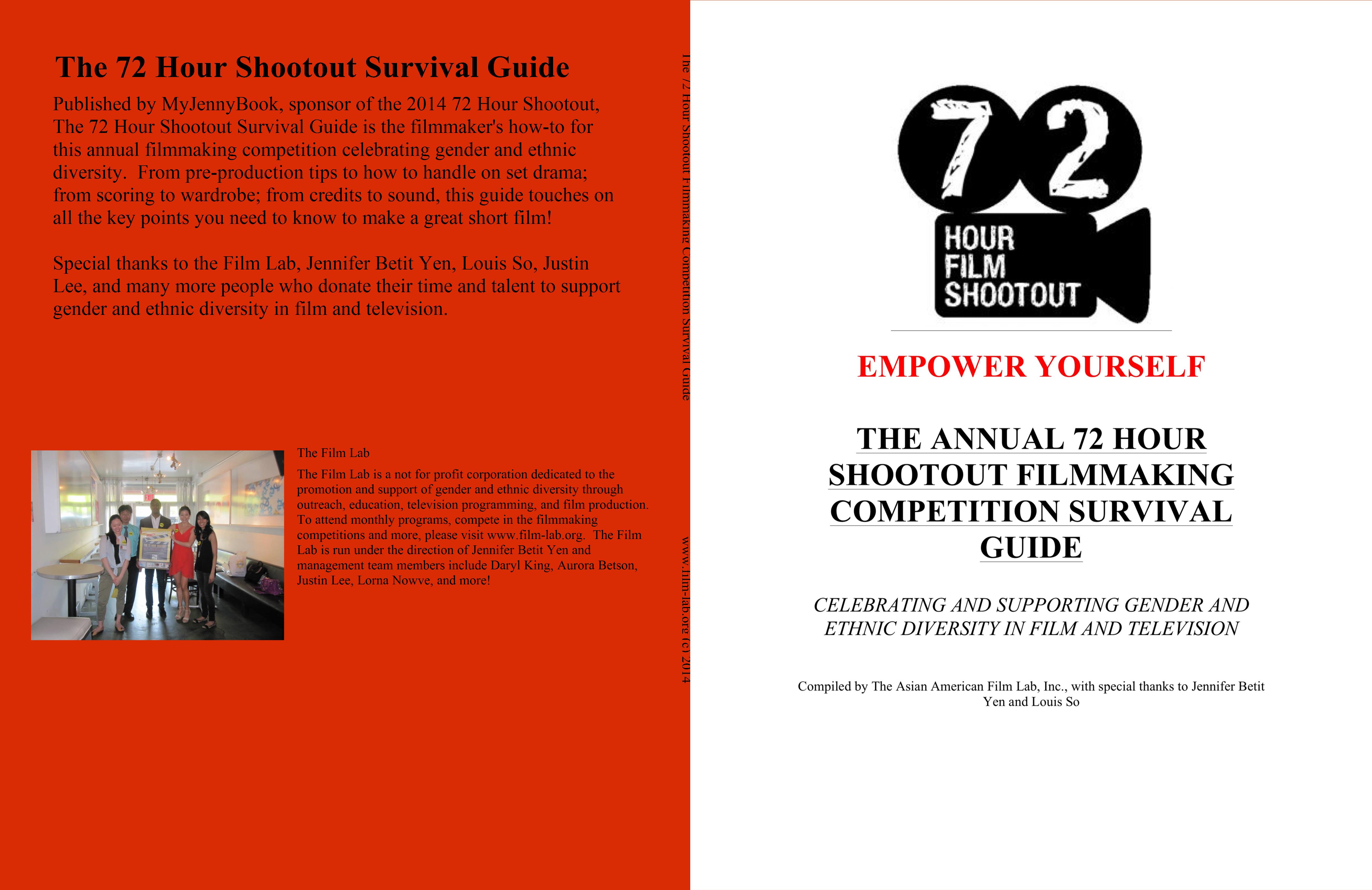 The 72 Hour Shootout Filmmaking Competition Survival Guide cover image