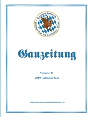2019 Gauzeitung cover image
