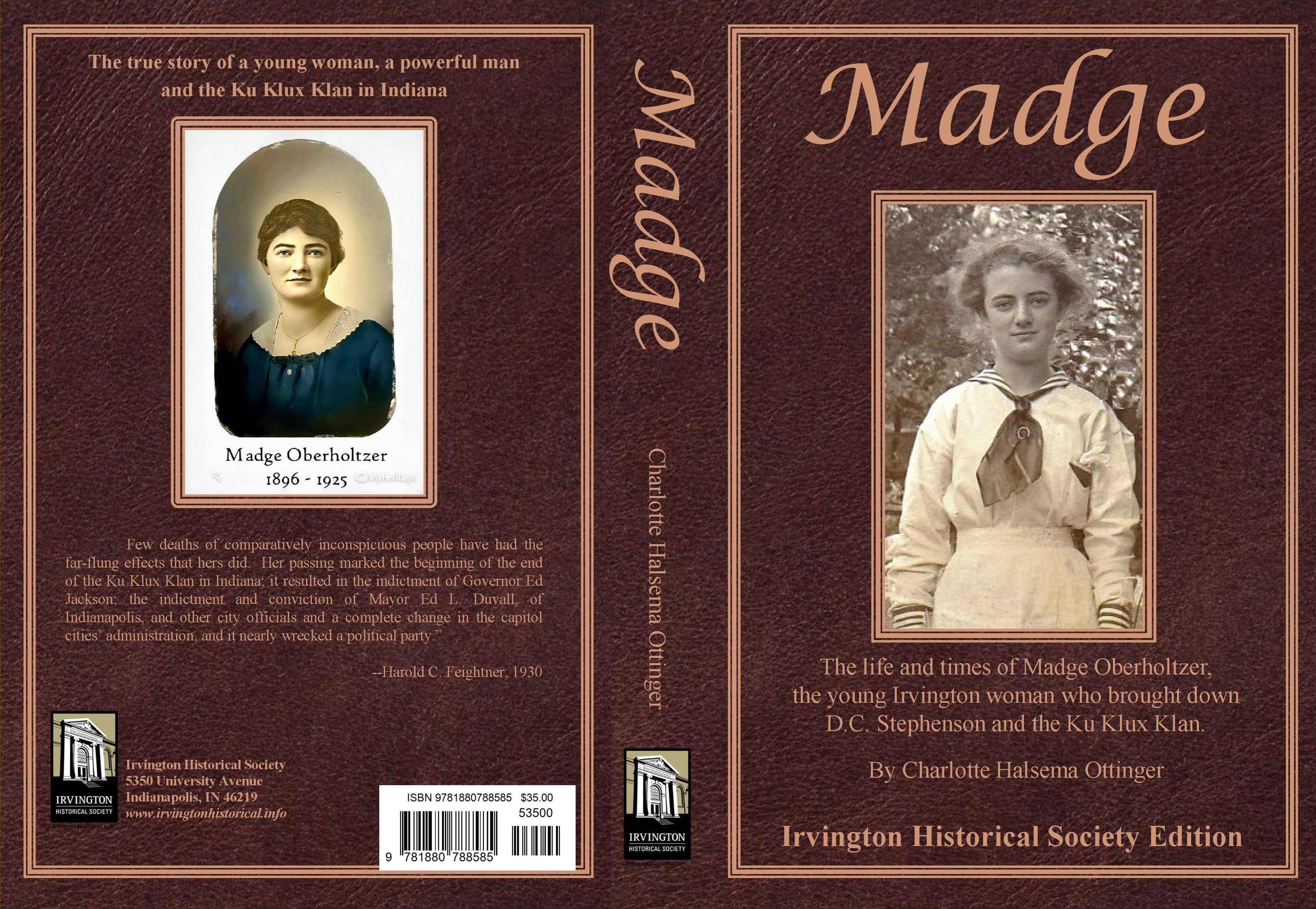 Madge: The life and times of Madge Oberholtzer, the young Irvington woman who brought down D.C. Stephenson cover image
