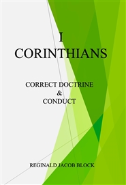 1 Corinthians Correct Doctrine & Conduct cover image