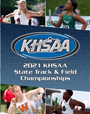 2021 KHSAA Track & Field State Meet Program cover image