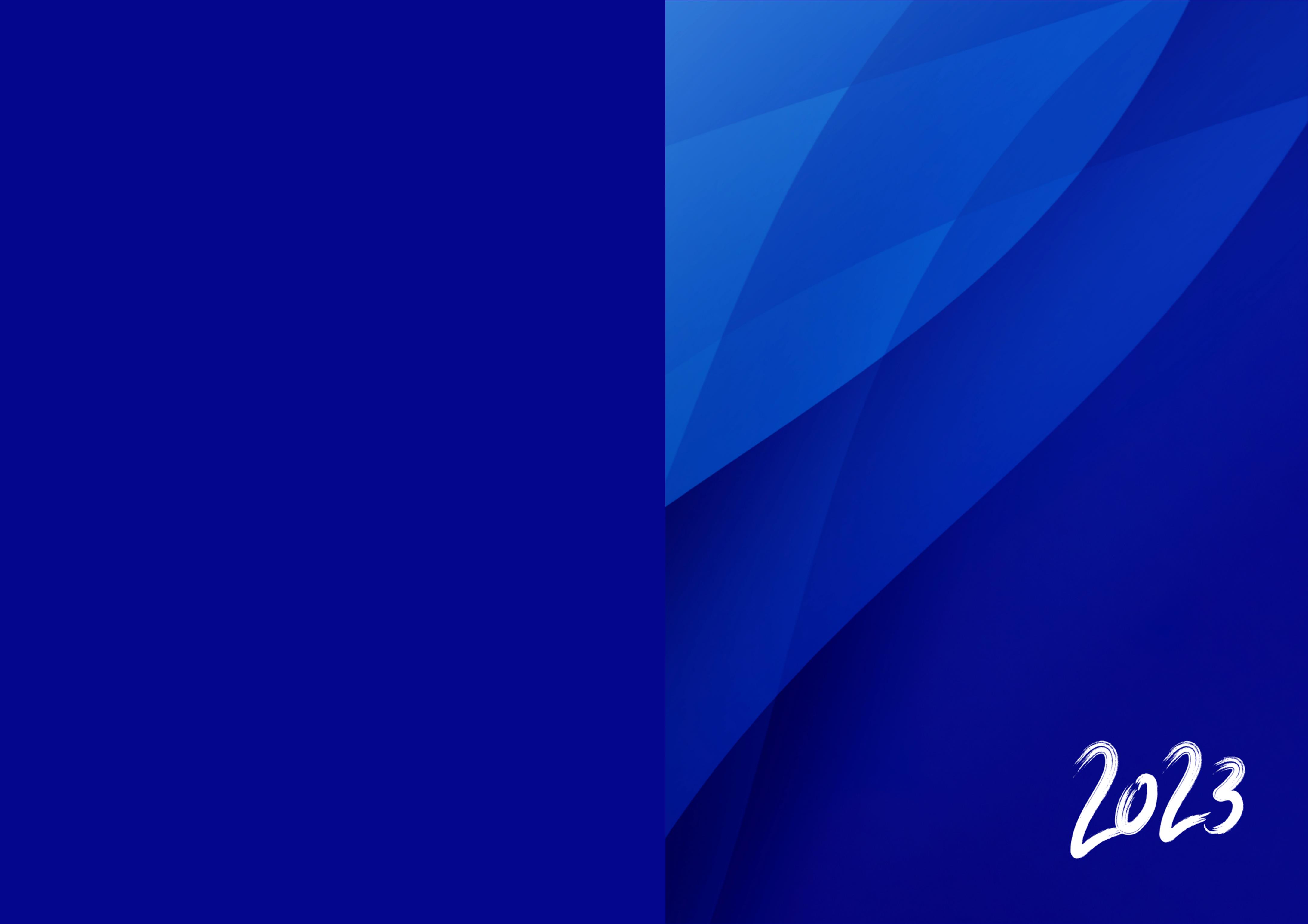 2023 Weekly Planner (Royal Blue Classic) cover image