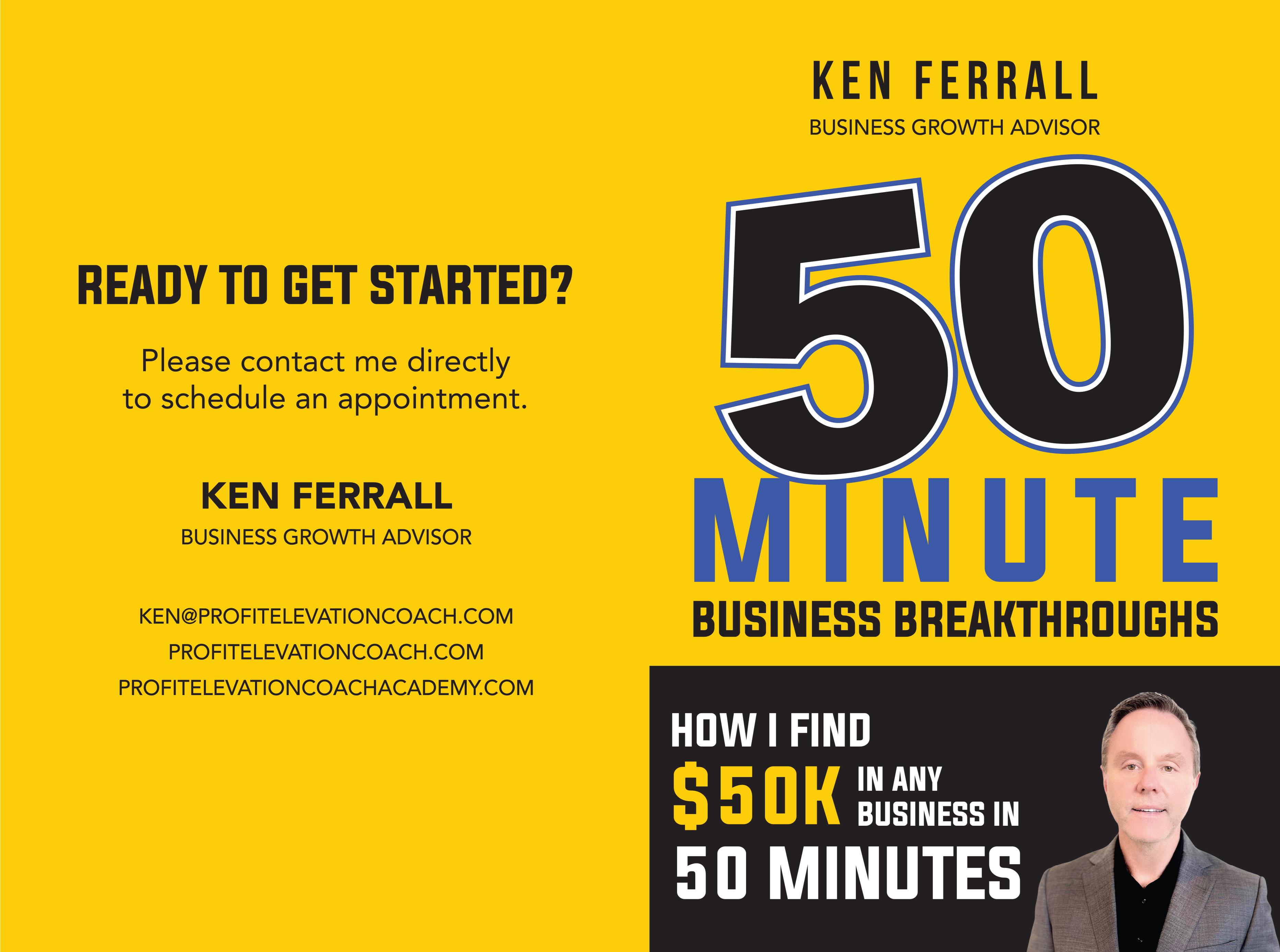 50 Minute Business Breakthroughs cover image