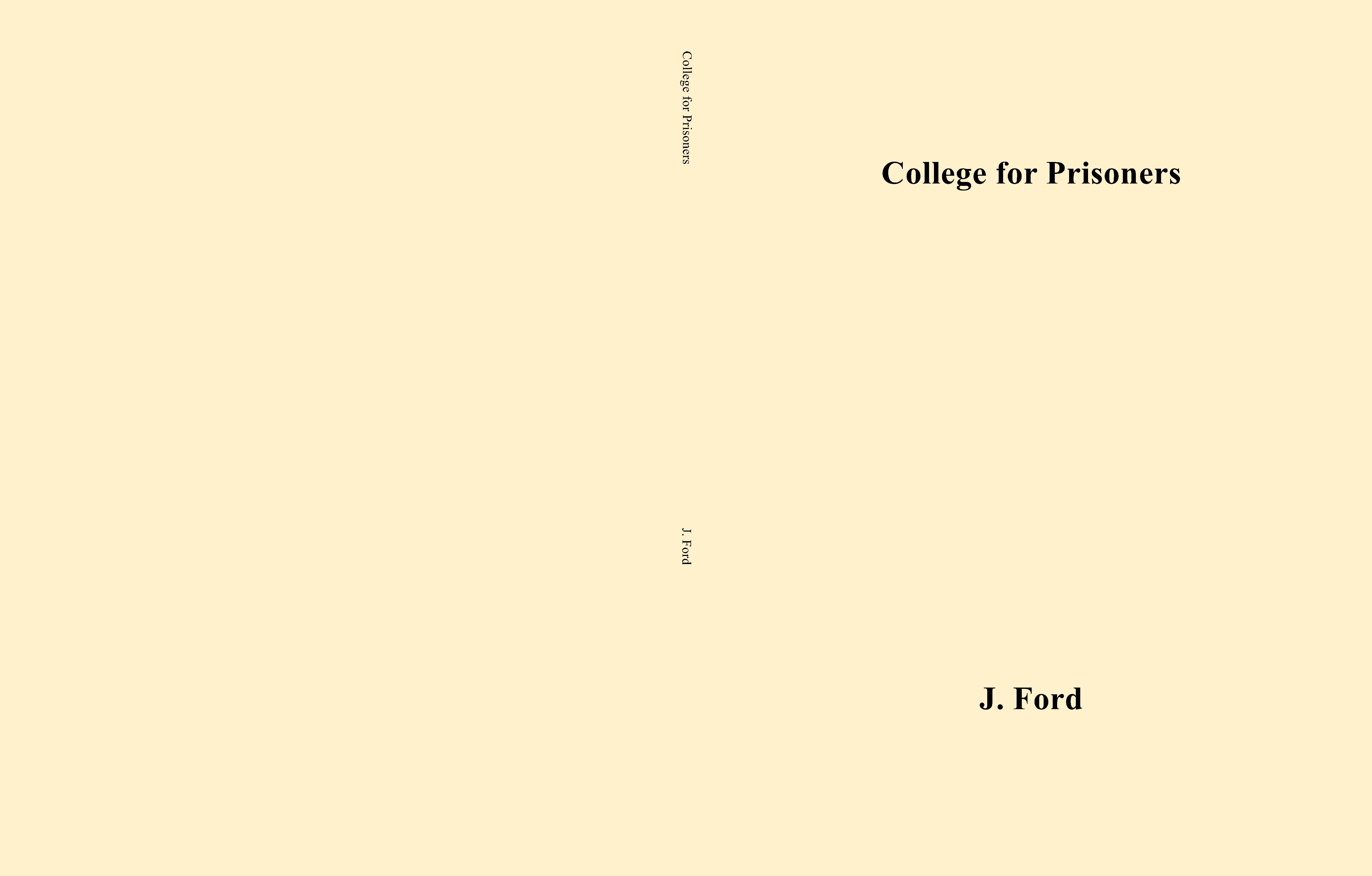 College for Prisoners cover image
