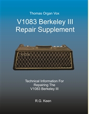  V1083 Berkeley III Repair Supplement cover image