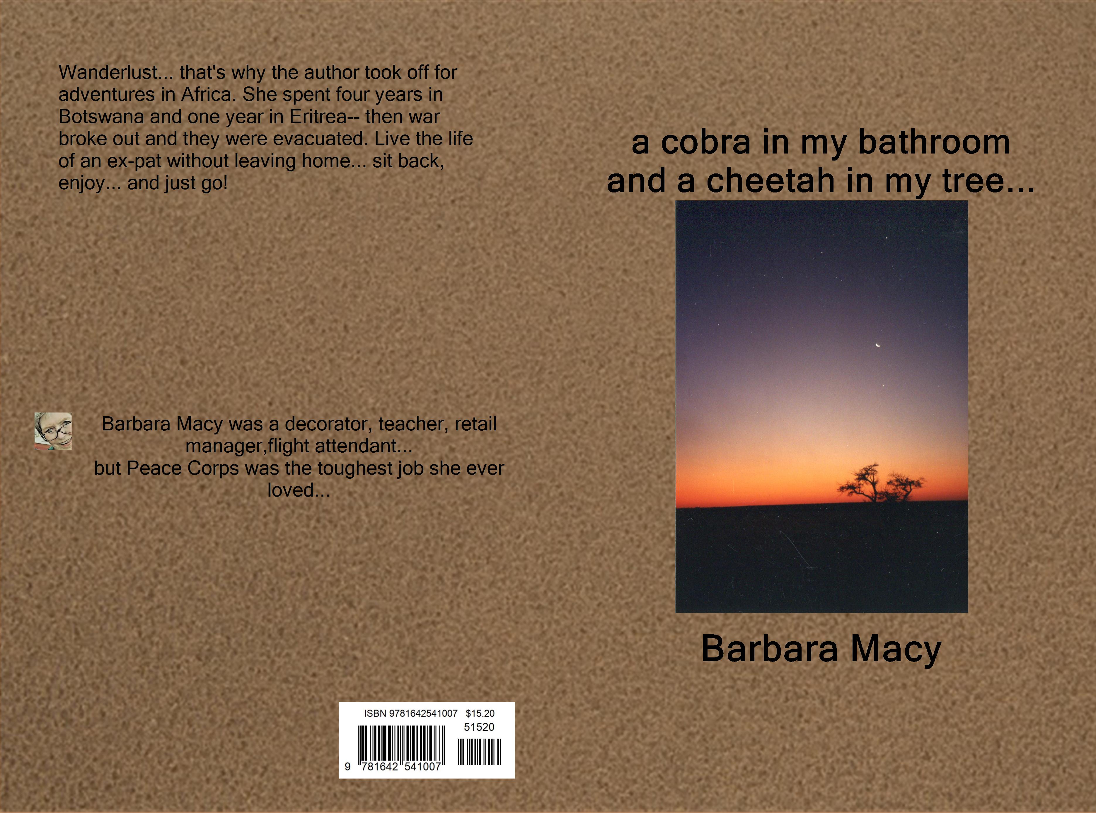 a cobra in my bathroom and a cheetah in my tree... cover image