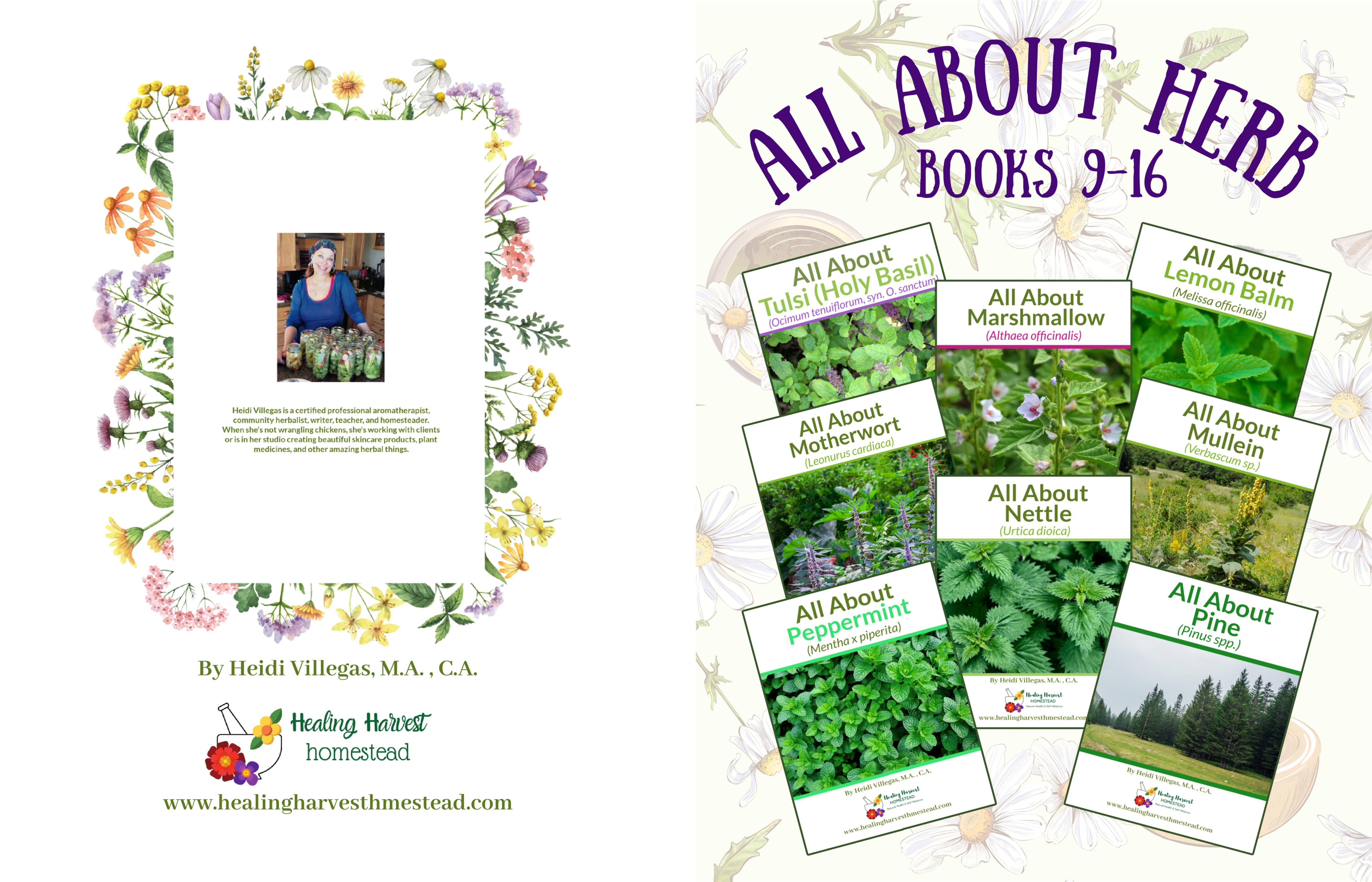  All About Herbs Books 9-16 cover image