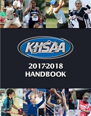 2017-2018 KHSAA Handbook cover image