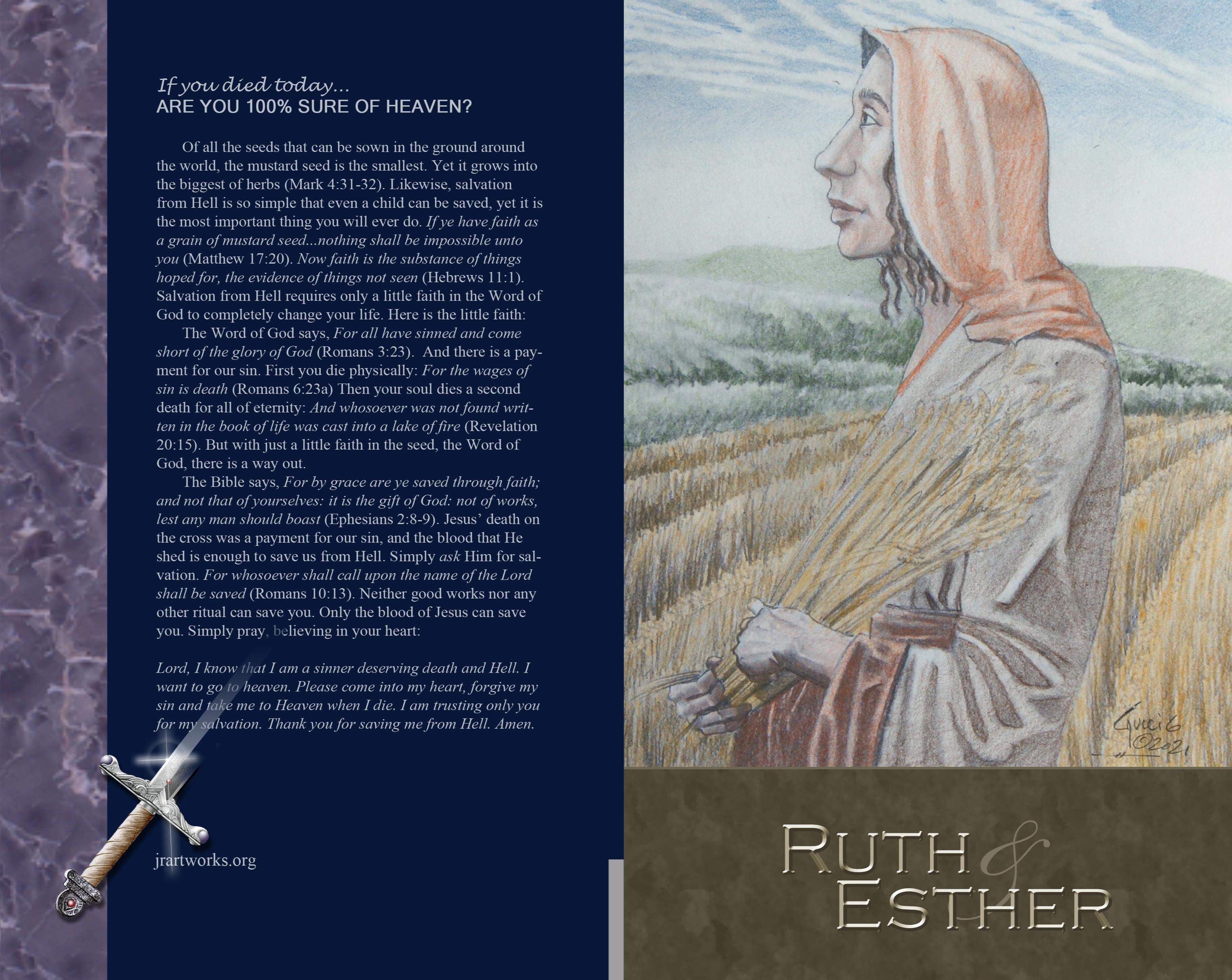 Ruth and Esther - KJV cover image