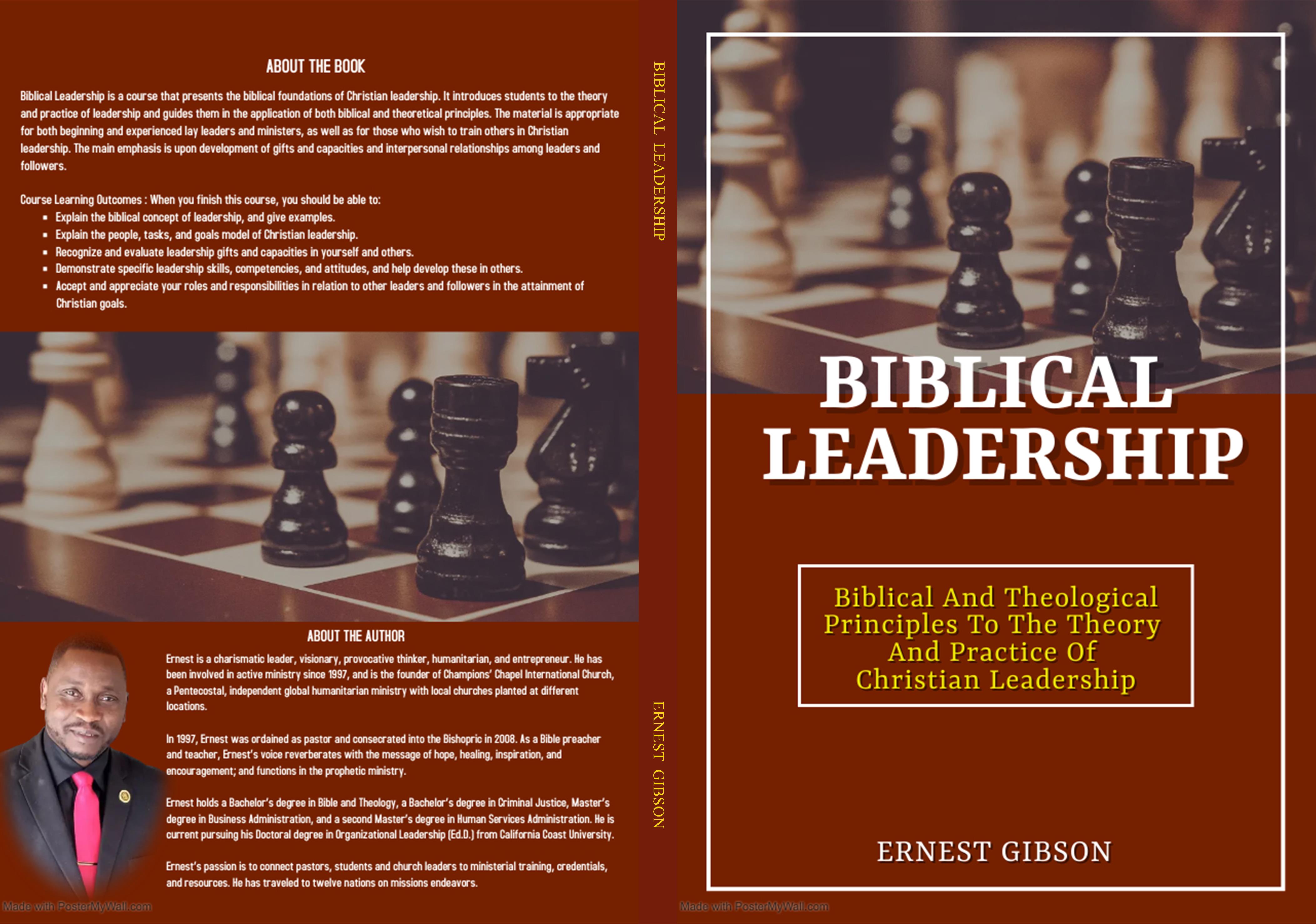 BIBLICAL  LEADERSHIP cover image