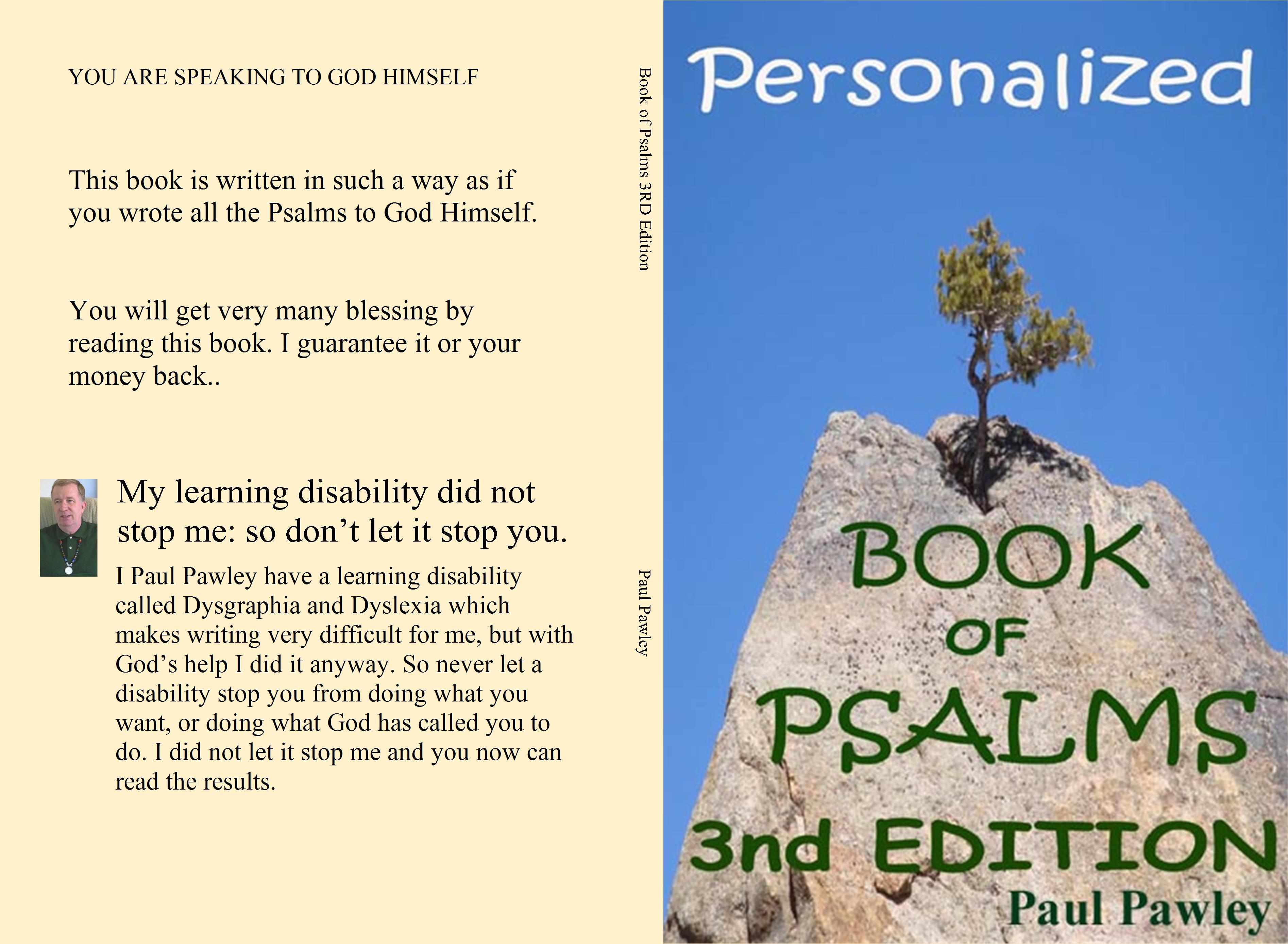 Personalized Book of Psalms 3RD Edition cover image