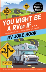 You Might Be A RVer If - RV Joke Book cover image
