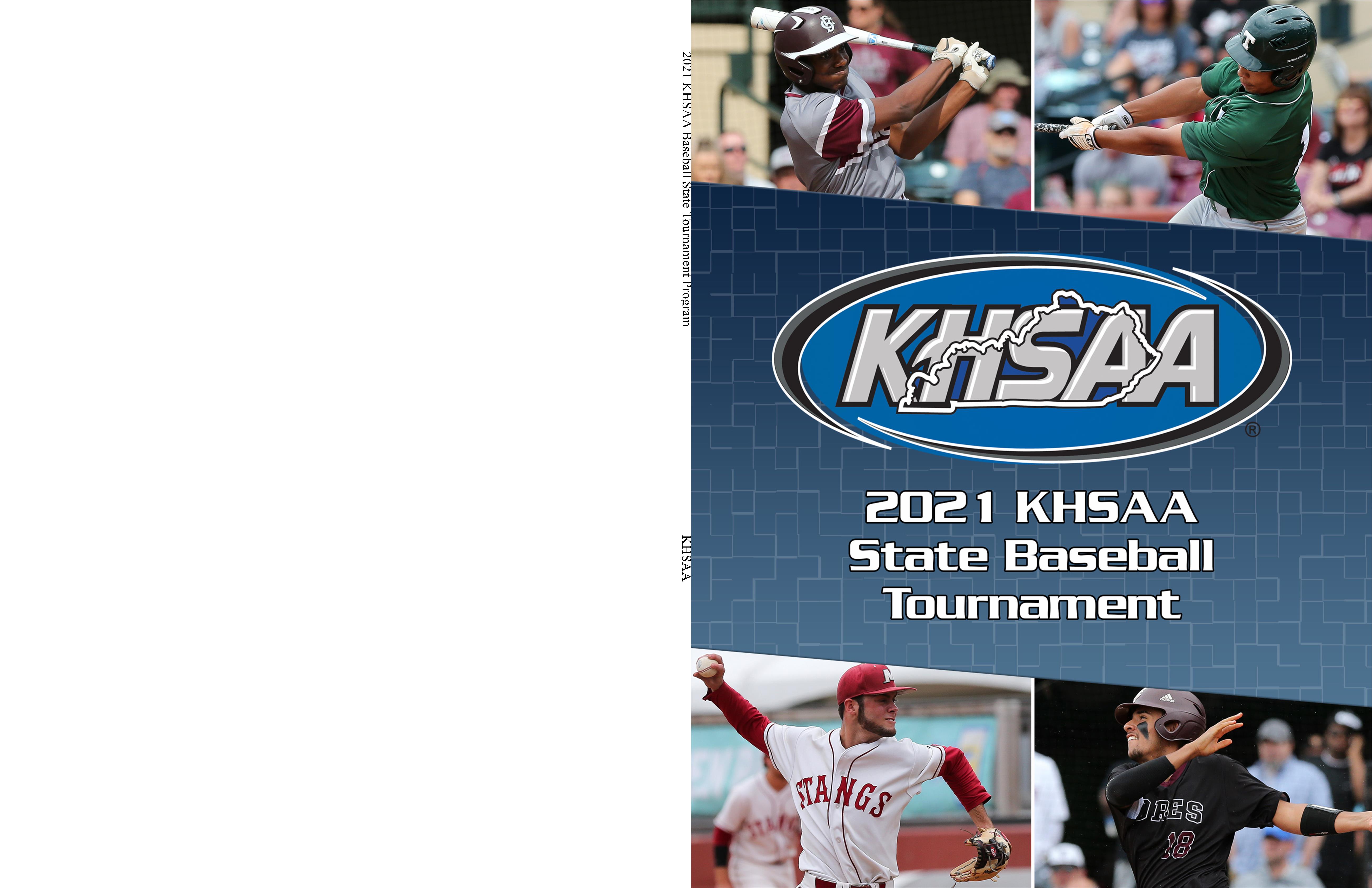 2021 KHSAA Baseball State Tournament Program cover image