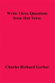 Write Three Questions from that Verse cover image