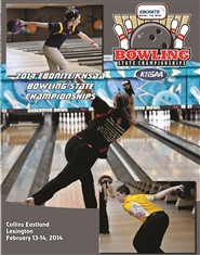 2014 Ebonite/KHSAA Bowling State Championship Program (B&W) cover image