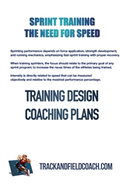 Sprint Training Design and Plans cover image