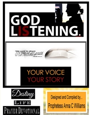 Your Voice Your Story Prayer Journal ...8 1/2 x 11 Black and White Print cover image
