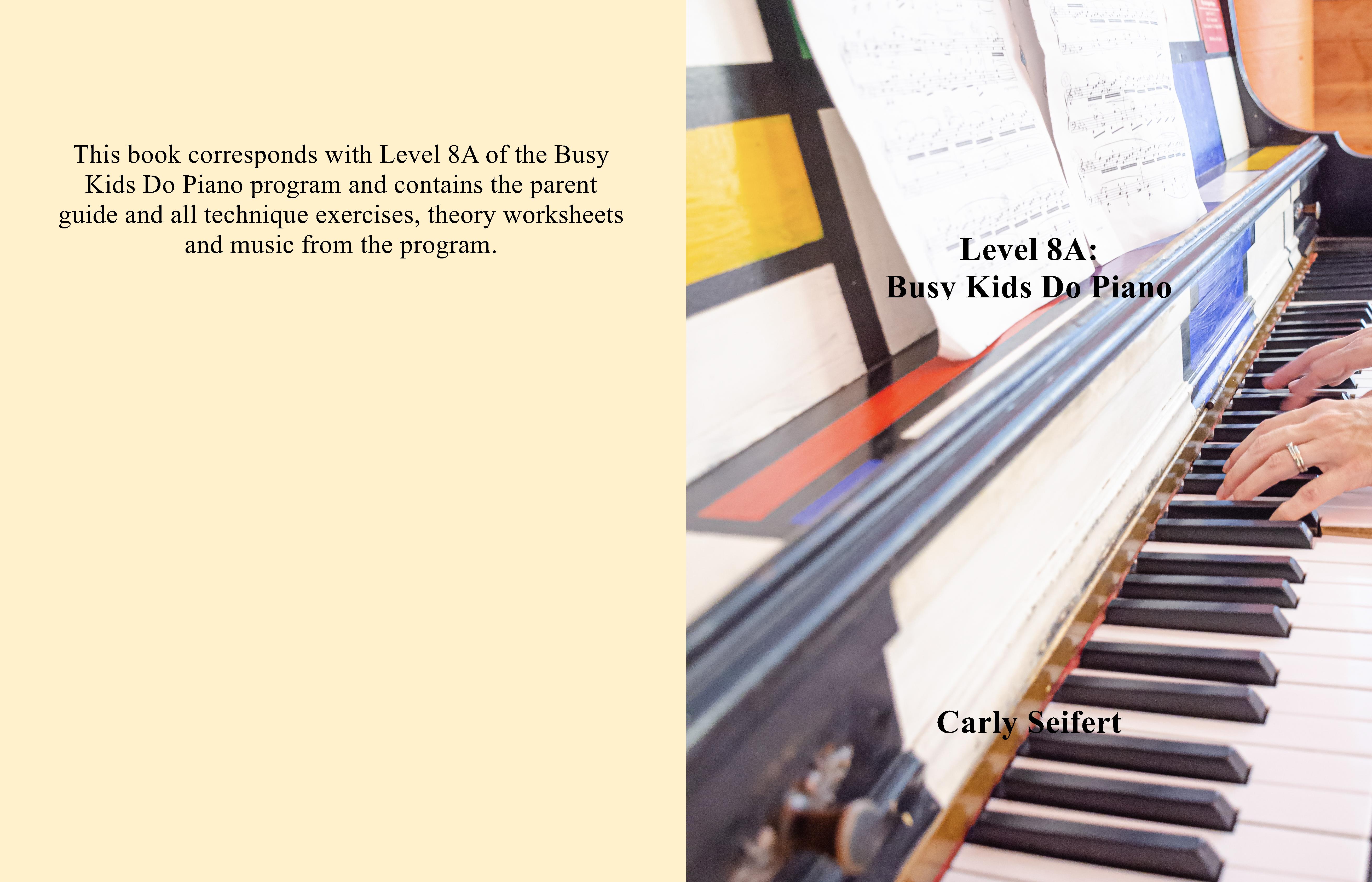 Level 8A: Busy Kids Do Piano cover image