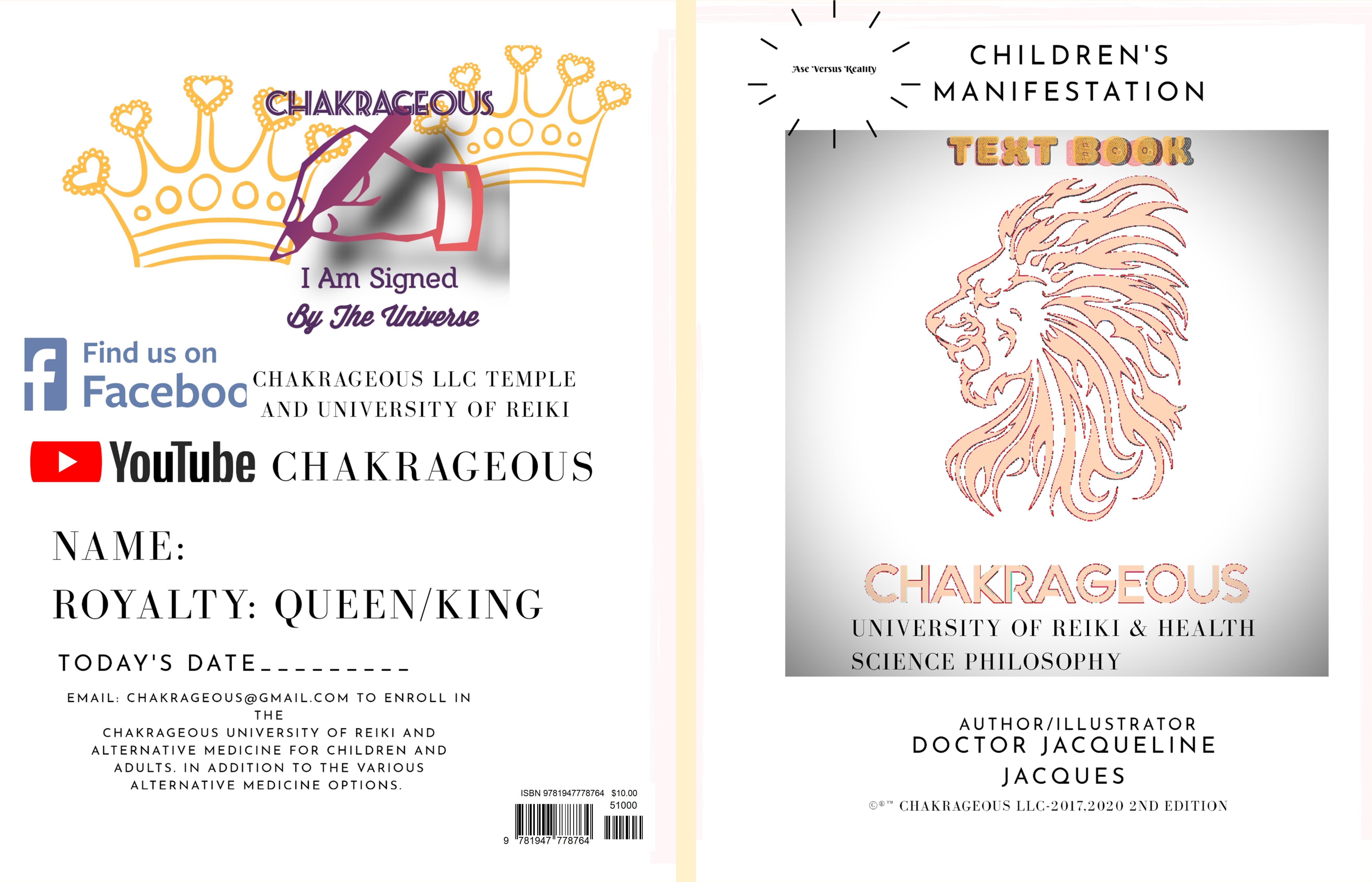 Chakrageous Kids Activities Book Ase Versus Reality cover image