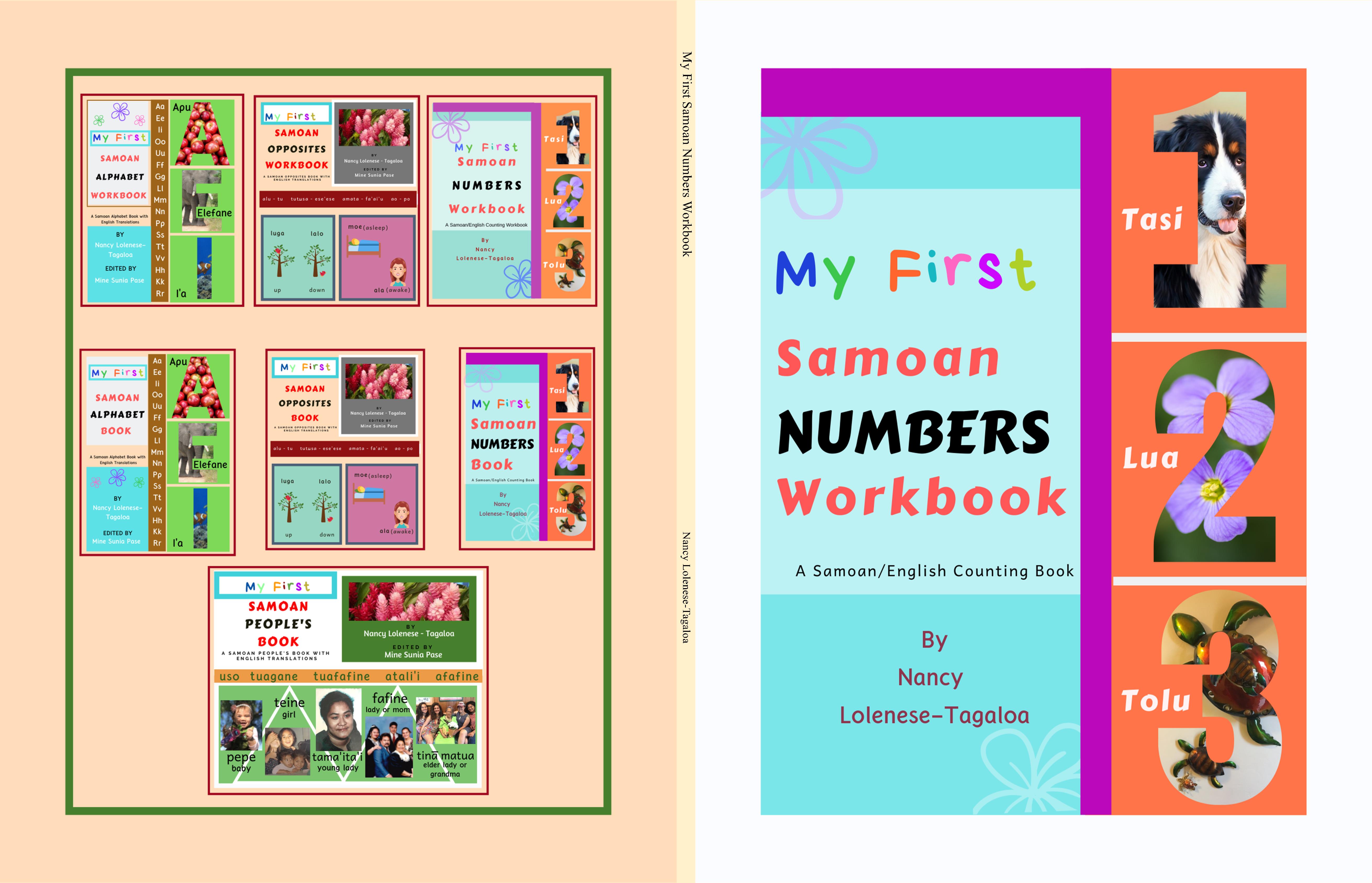 My First Samoan Numbers Workbook cover image