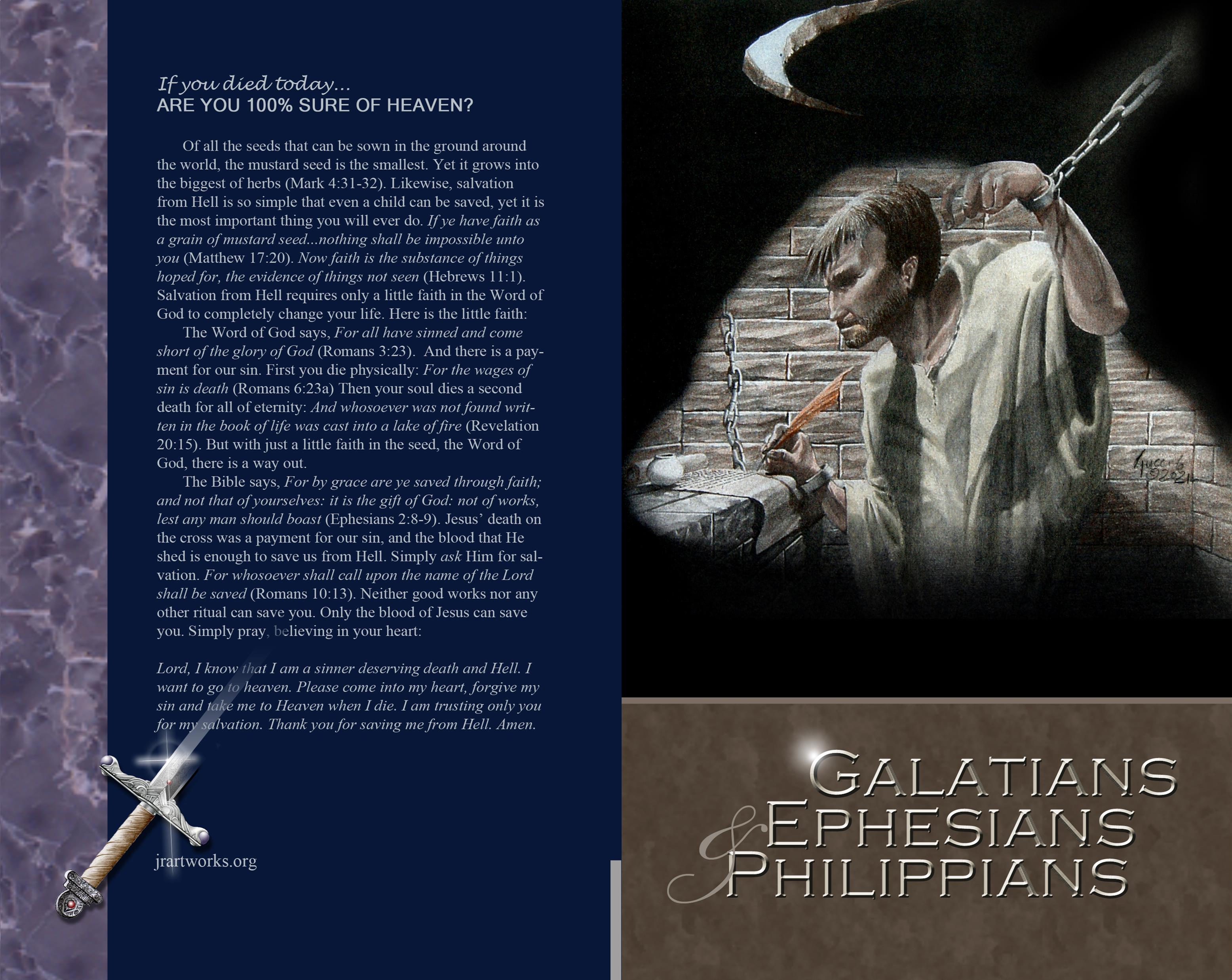 Ephesians, Galatians and Philippians - KJV cover image