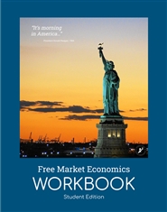 Free Market Economics Workbook -Student Edition cover image