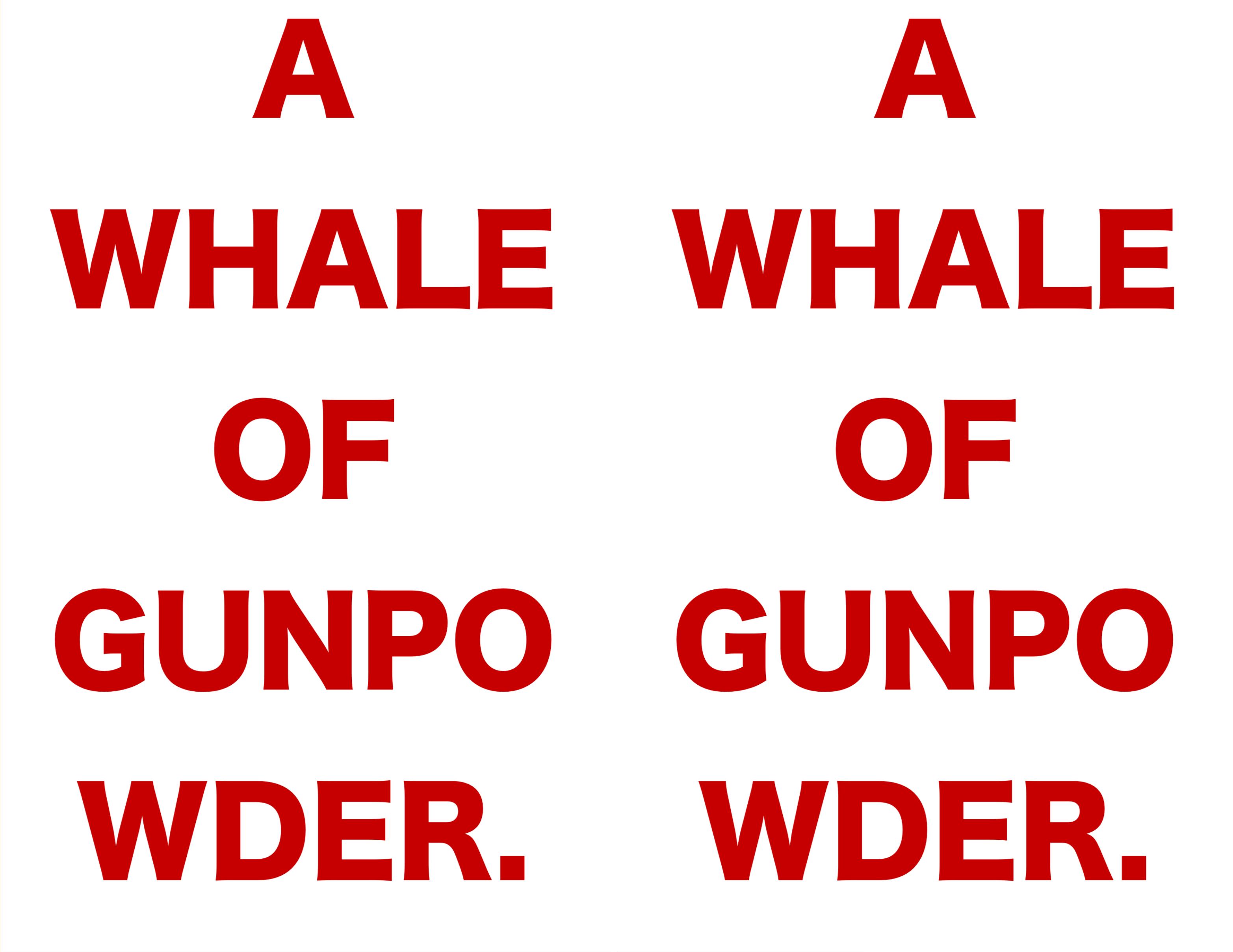 A WHALE OF GUNPOWDER - A CLASSICAL INTERPRETATION cover image