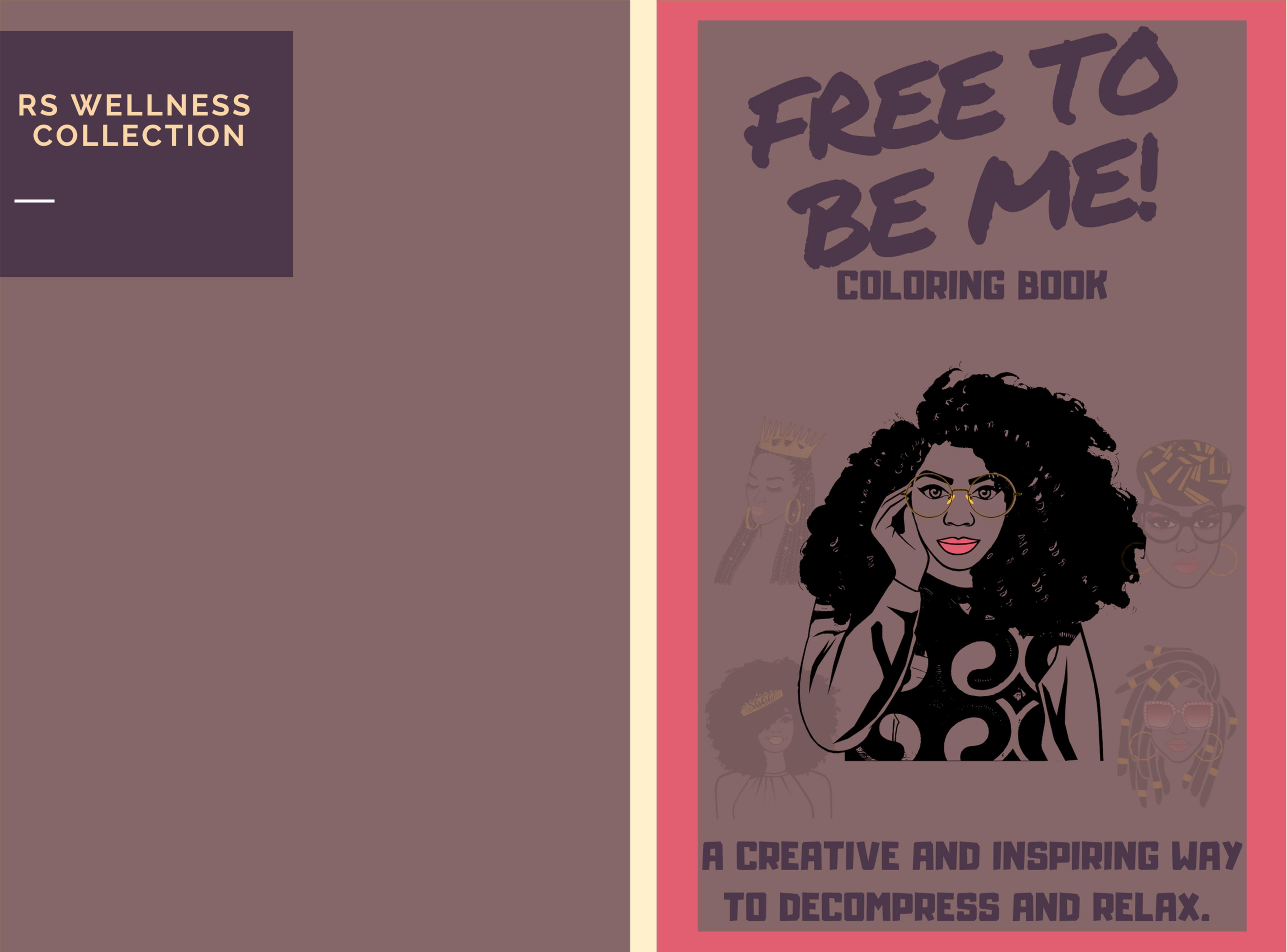 Free to Be Me Coloring Book cover image