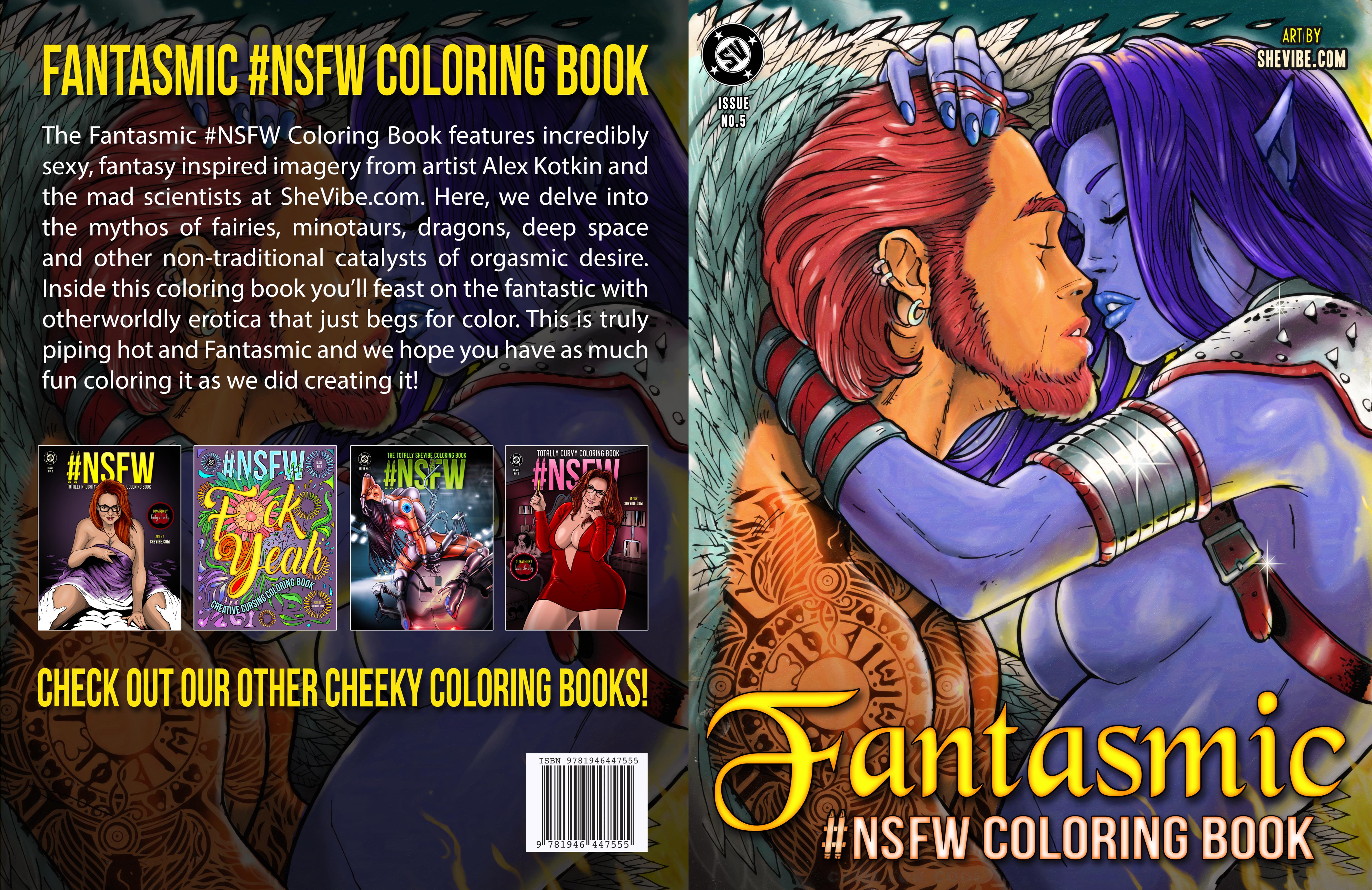 Fantasmic #NSFW Coloring Book (Issue 5) cover image