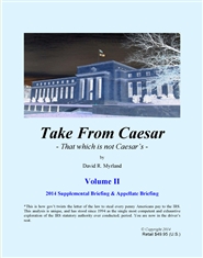 Take From Caesar Volume II cover image